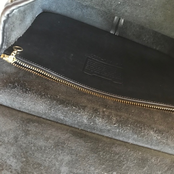 Coach Black Crossbody Bag with Gold Accents - Picture 11 of 16